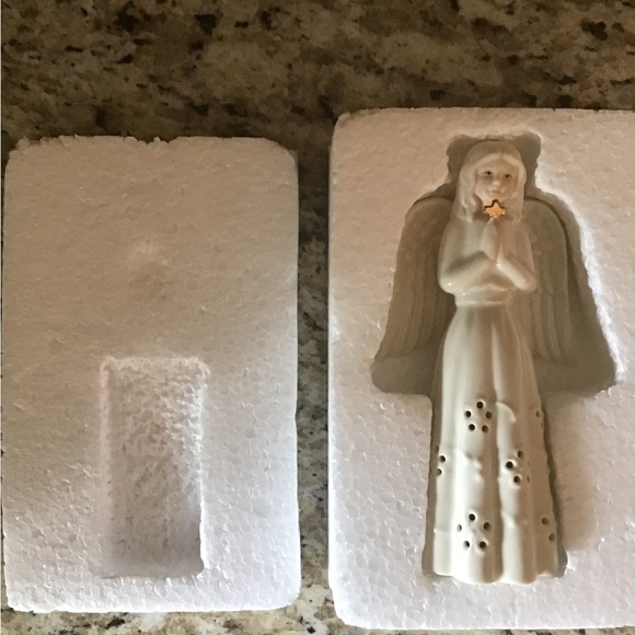 Lenox Angel with Cross - Picture 2 of 7